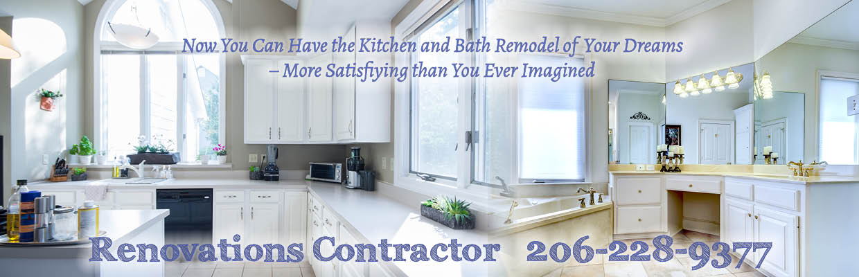 Reonvations Contractor, Kitchen & Bath Remodeling Kent 